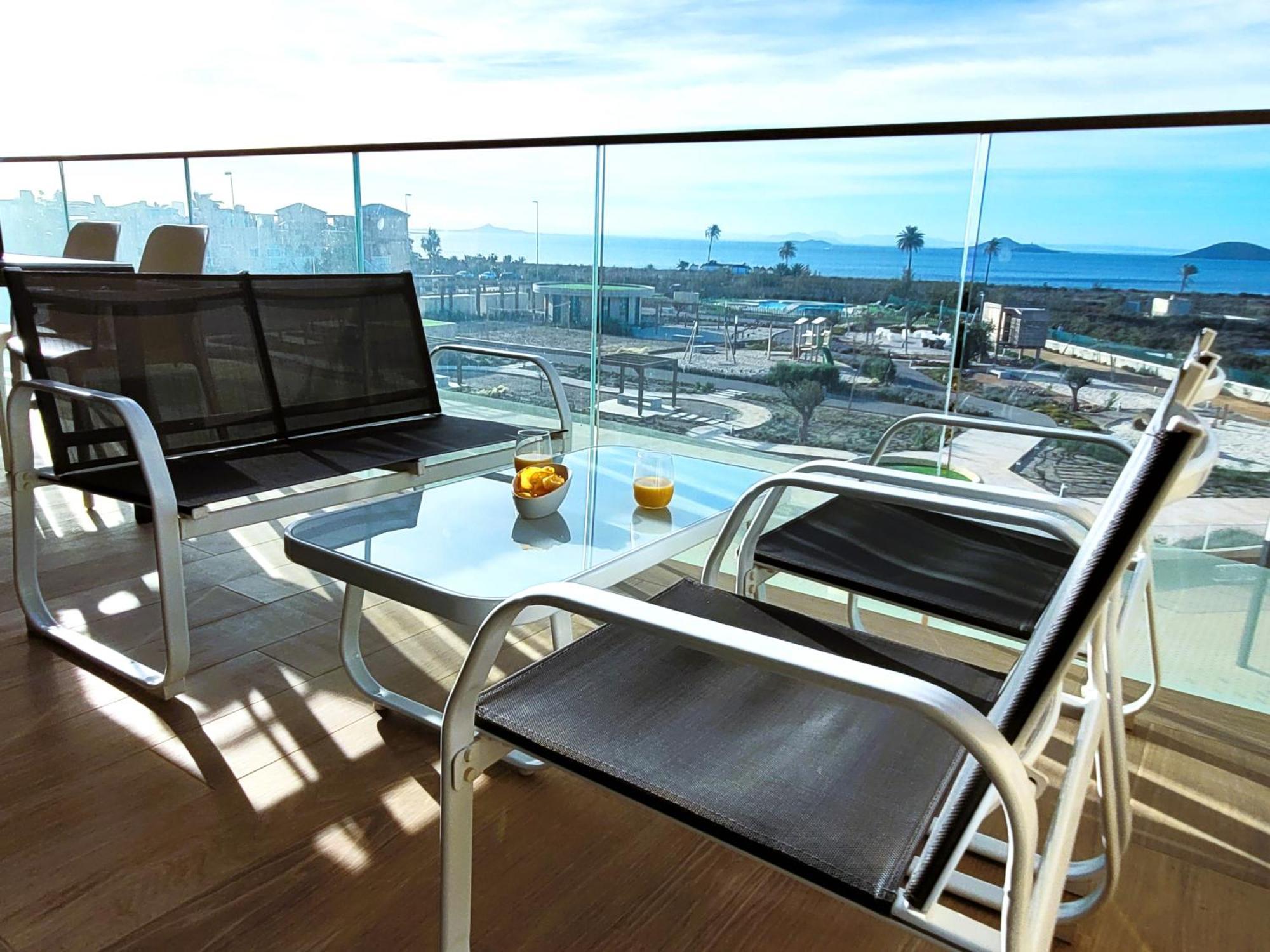 Los Flamencos Sea View Apartment Картахена Екстер'єр фото